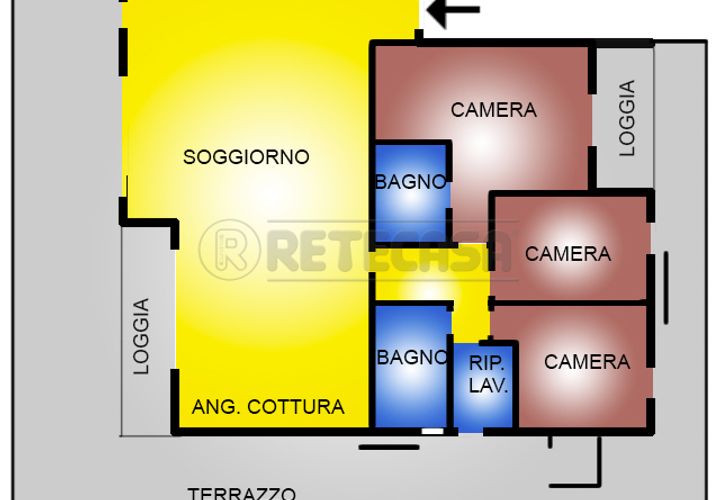 Lejlighed i Camposampiero, Padua, Camposampiero - € 480.000 | Ref: 1308E-2 - foto 1