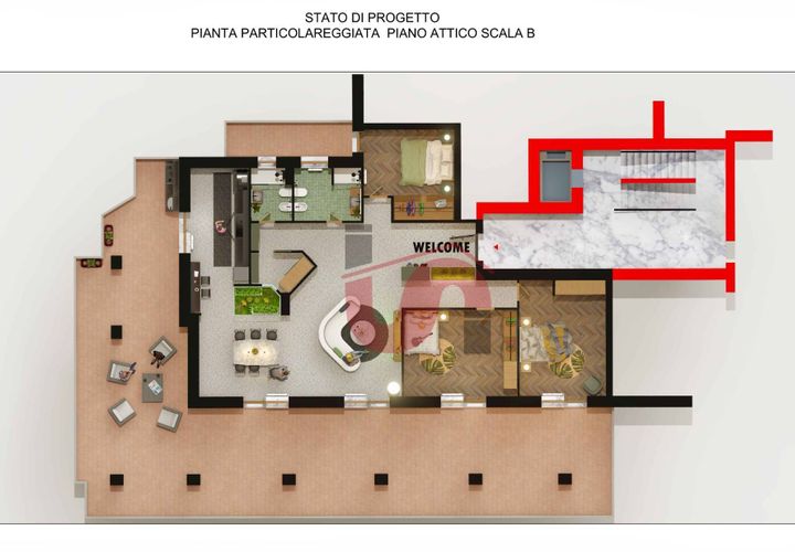 Wohnung in Benevento, Benevento, Benevento - € 320.000 | Ref: AA39893 - Foto 1