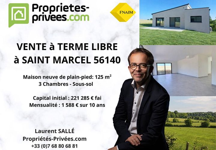Villa in Saint-Marcel, Morbihan, Saint-Marcel - € 221.285 | Ref: 457660AUS - foto 1