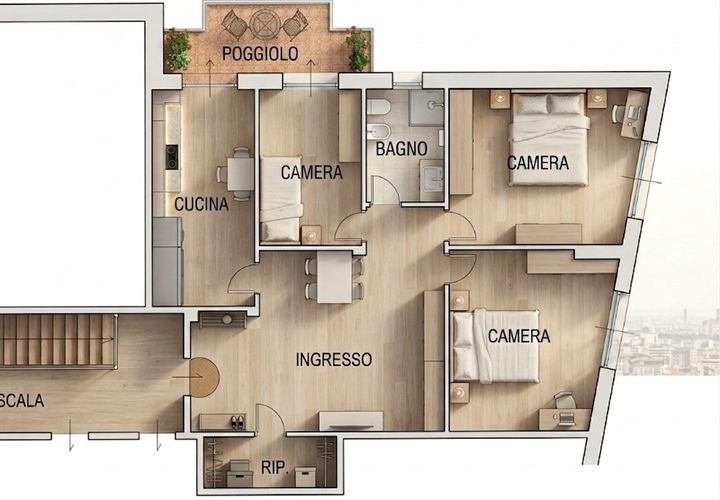 Lejlighed i Vignole Borbera, Alessandria, Vignole Borbera - € 28.381 | Ref: AL19/26LU-0710-26-1000 - foto 1