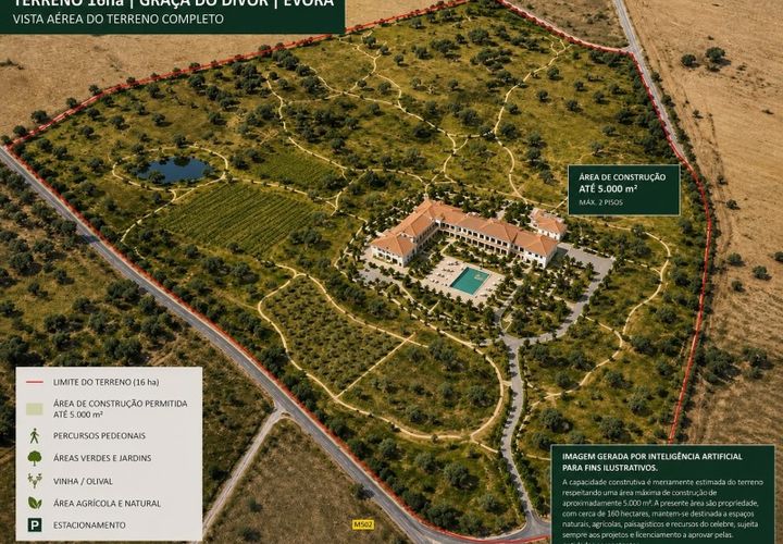 Tomt i Evora, Evora, Evora - € 800 000 | Ref: TER_176 - foto 1
