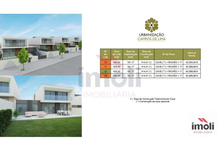 Helårsgrund i Arcos de Valdevez, Viana do Castelo, Arcos de Valdevez - € 42.500 | Ref: I-1122.13-MC-1216 - foto 1