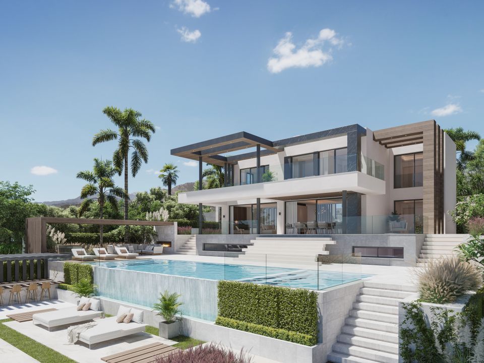 Villa i Mijas Costa, Malaga - foto 1