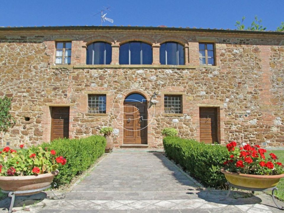 Herregård i Trequanda, Siena - bilde 1