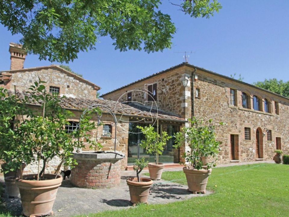 Herregård i Trequanda, Siena - bilde 2