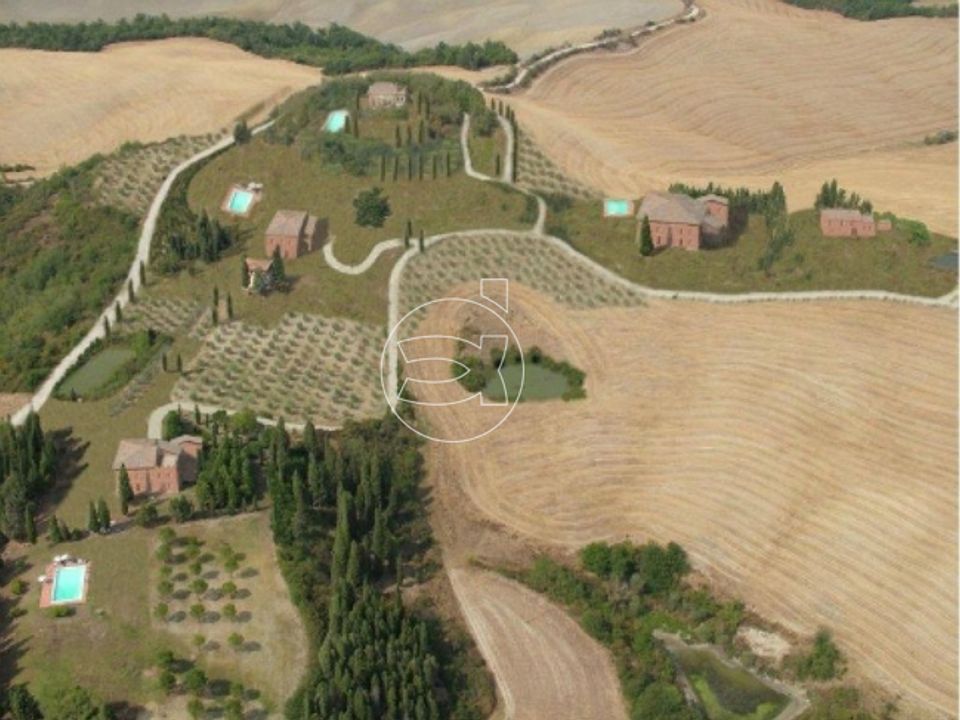 Landejendom i Asciano, Siena - foto 4