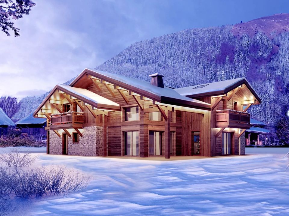 Træhytte i Morzine, Haute-Savoie - foto 1