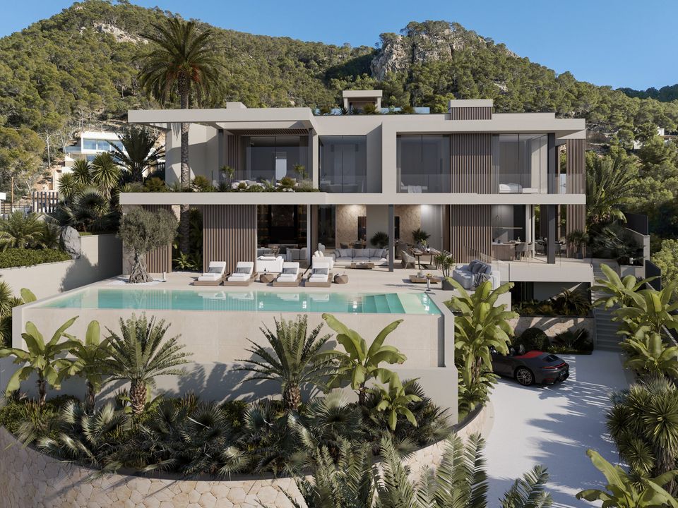 Helårsgrund i Port D'andratx, Mallorca - foto 1