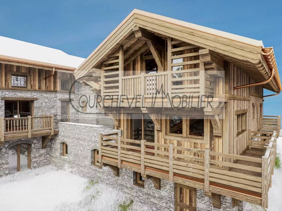 Trehytte i Les Allues, Savoie - bilde 1