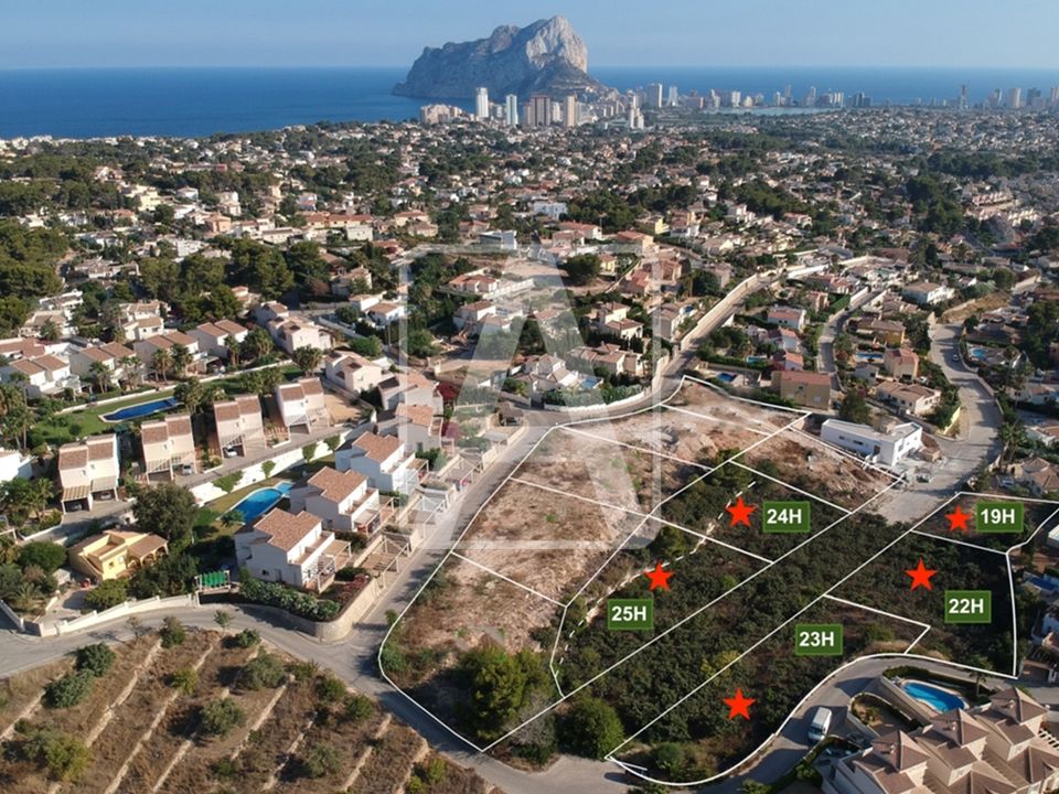 Helårsgrund i Calpe, Alicante - foto 1