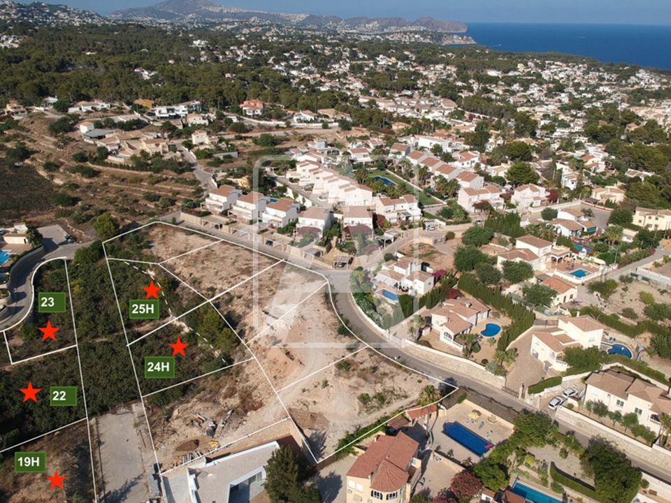 Helårsgrund i Calpe, Alicante - foto 2