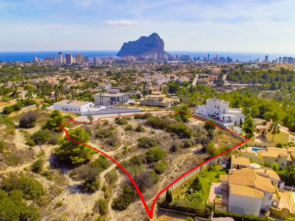 Helårsgrund i Calpe, Alicante - foto 1