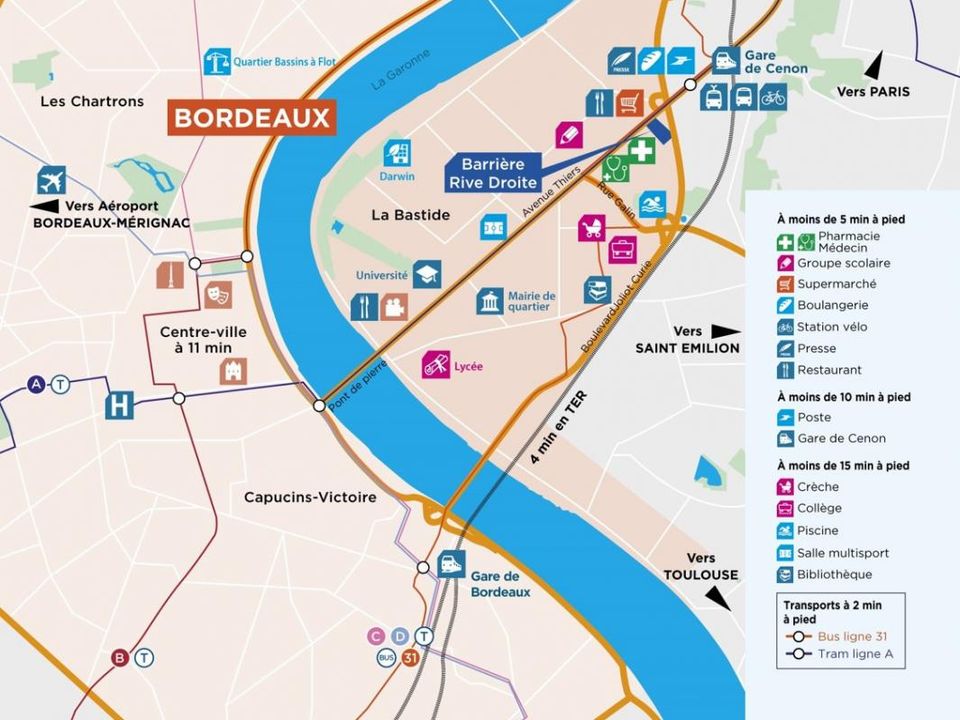 Lejlighed i Bordeaux, Gironde - foto 4