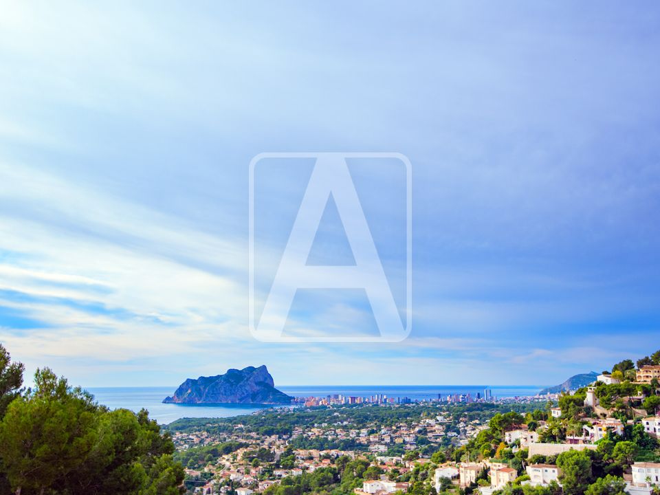 Helårsgrund i Moraira, Alicante - foto 1