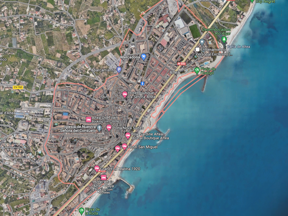 Helårsgrund i Altea, Alicante - foto 1