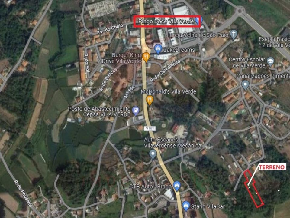 Helårsgrund i Vila Verde, Braga - foto 3