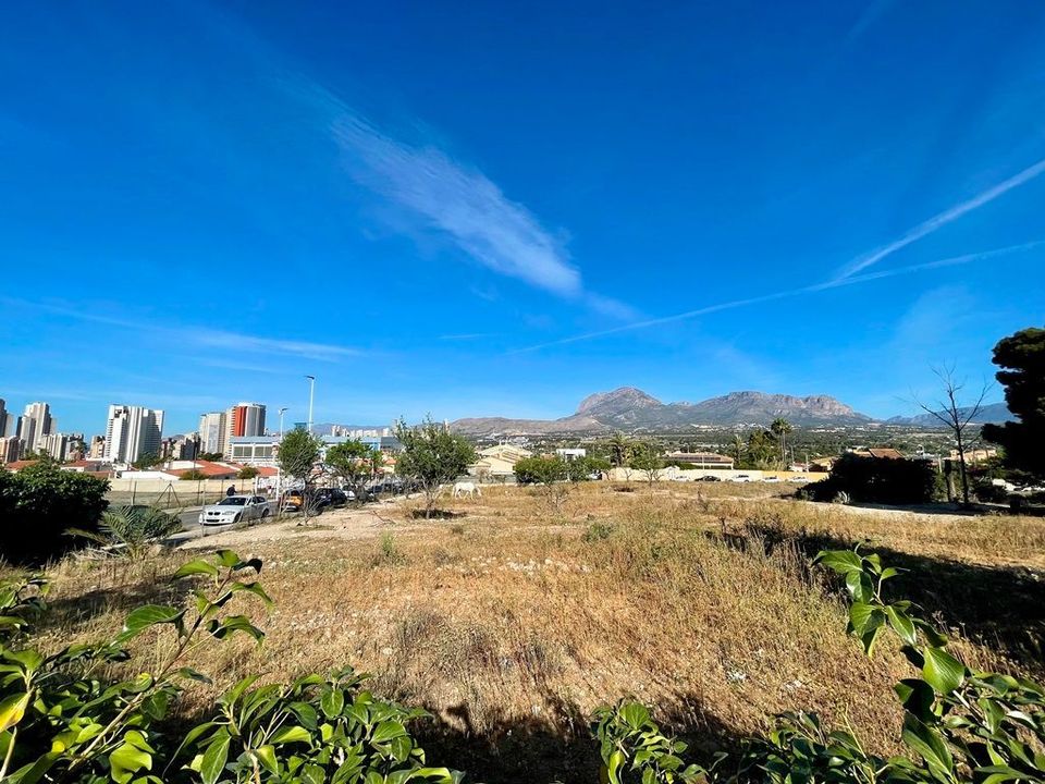 Helårsgrund i Benidorm, Alicante - foto 1