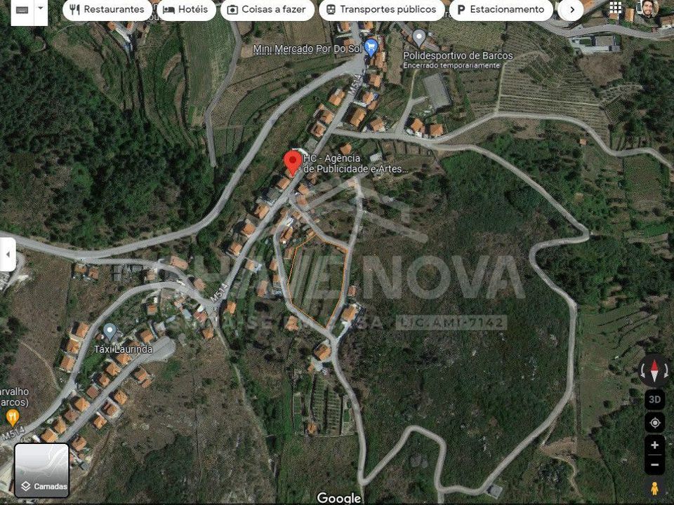 Tomt i Tabuaco, Viseu - bilde 1