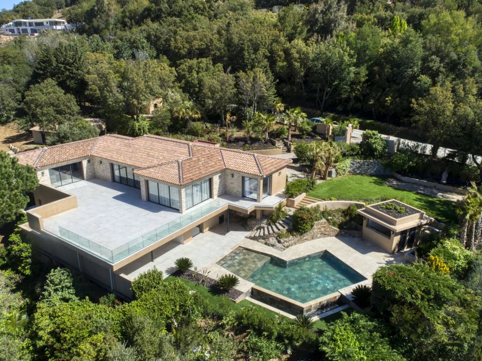 Villa i Grimaud, Var - bilde 1