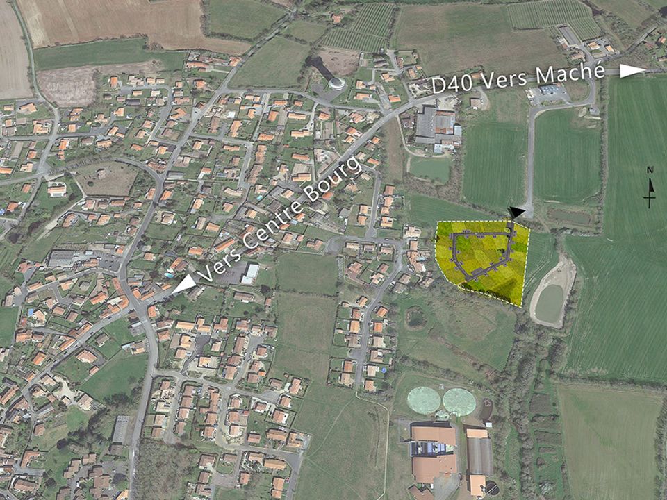 Helårsgrund i Apremont, Vendee - foto 1