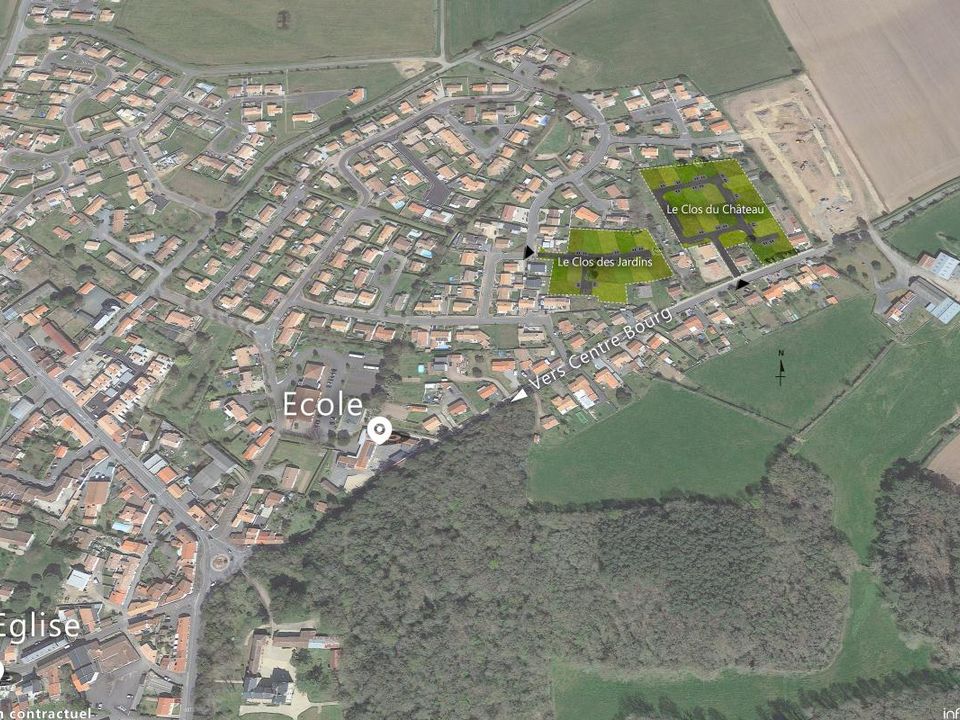 Helårsgrund i L'Aiguillon-sur-Vie, Vendee - foto 1