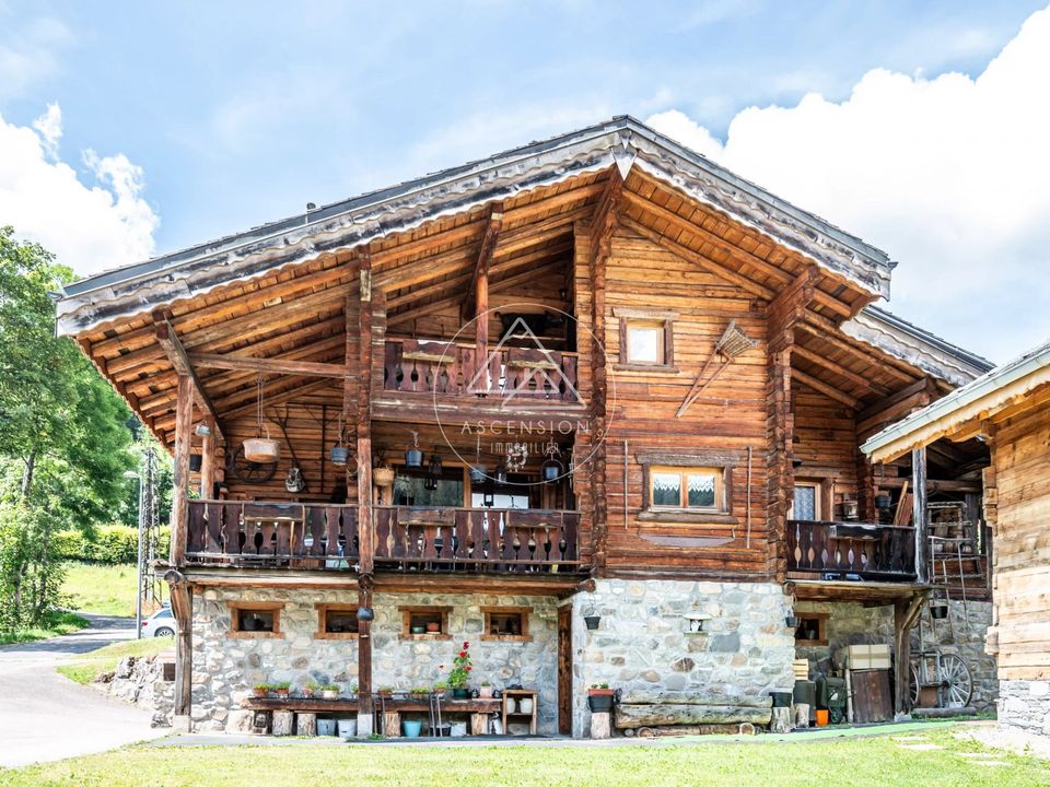 Trehytte i Les Gets, Haute-Savoie - bilde 1
