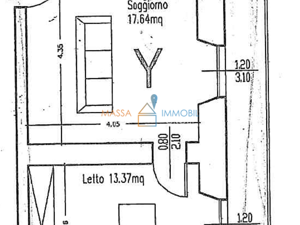 Lejlighed i Carrara, Massa and Carrara - foto 1