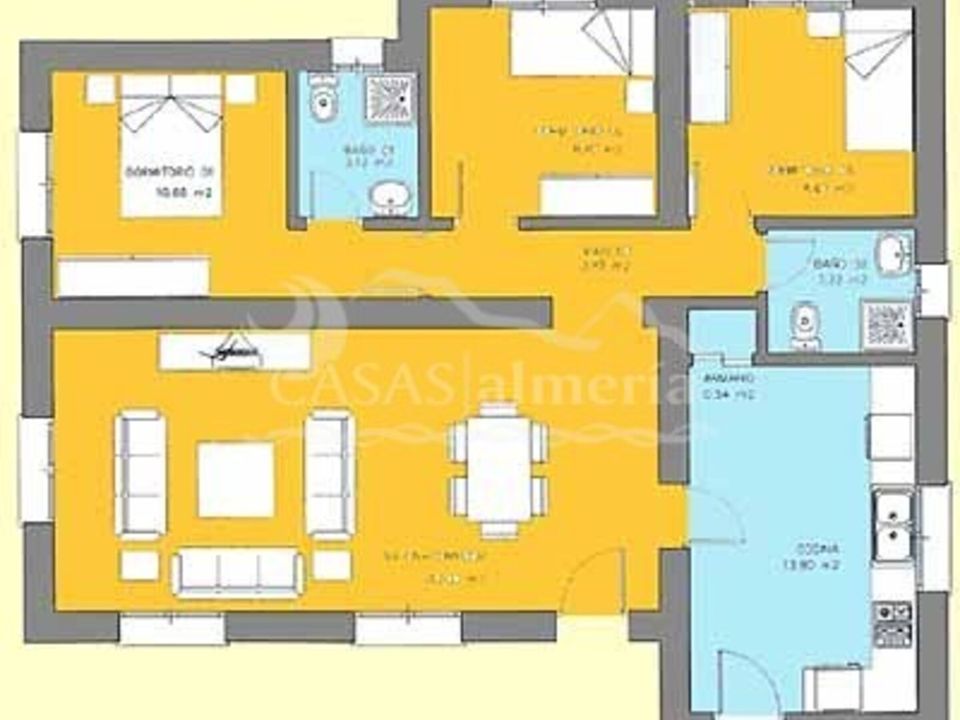 Villa i Fuente Amarga, Almeria - foto 4