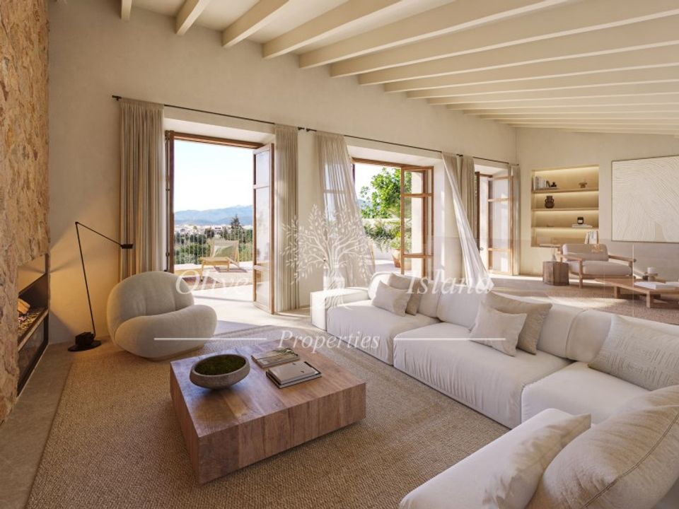 Landsbyhus i Santa Maria Del Cami, Mallorca - foto 5