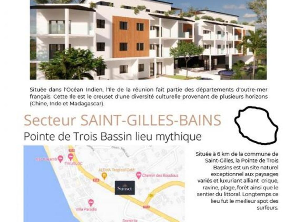 Leilighet i Les Trois-Bassins, La Reunion - bilde 3
