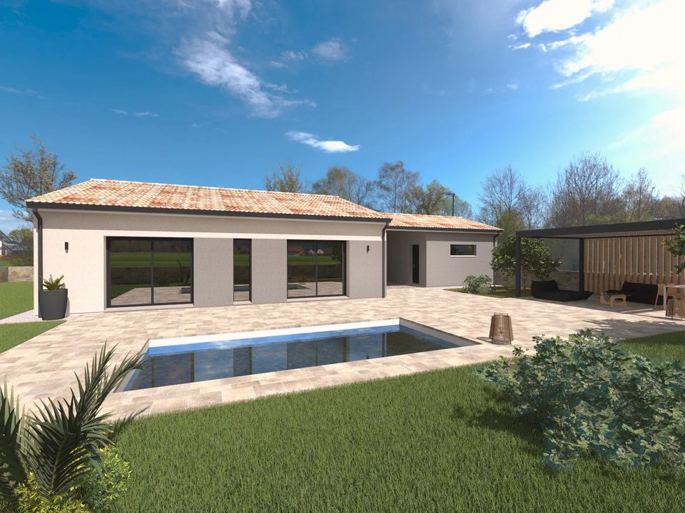 Villa i Casteljaloux, Lot-et-Garonne - bilde 1