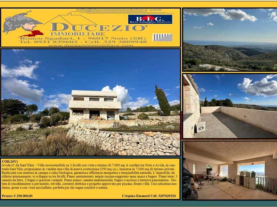 Villa i Noto, Siracusa - foto 1