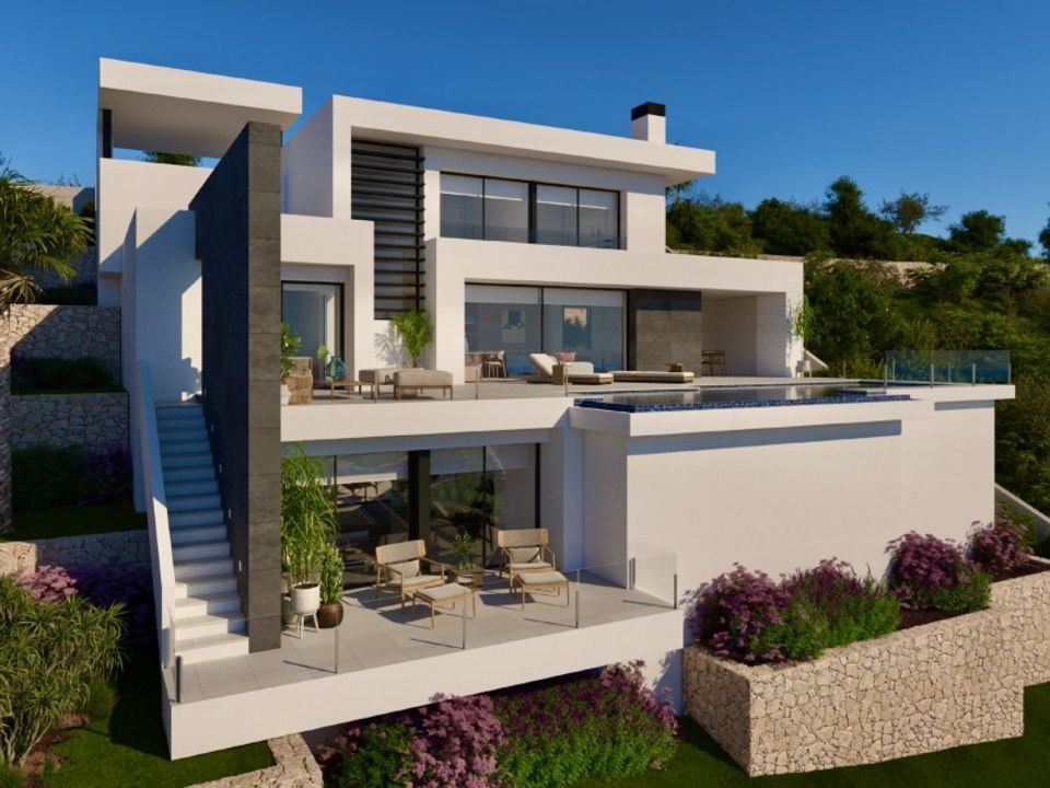 Villa i Cumbre Del Sol, Alicante - foto 1