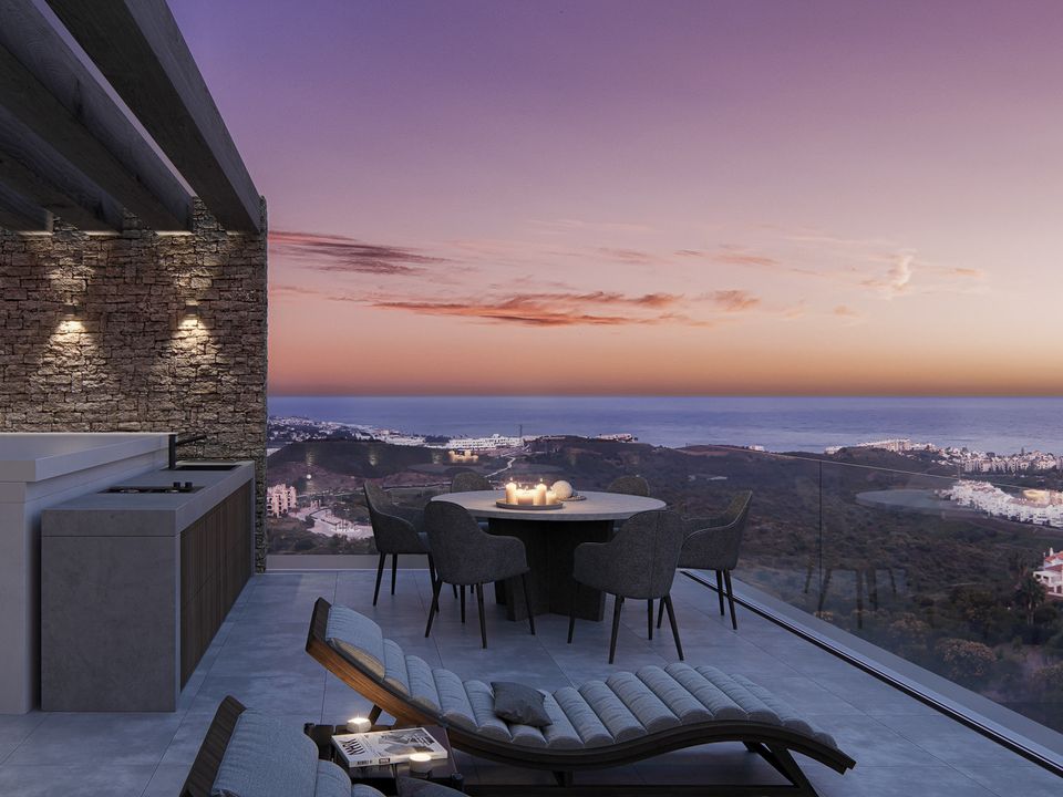 Penthouse i Mijas Costa, Malaga - foto 1
