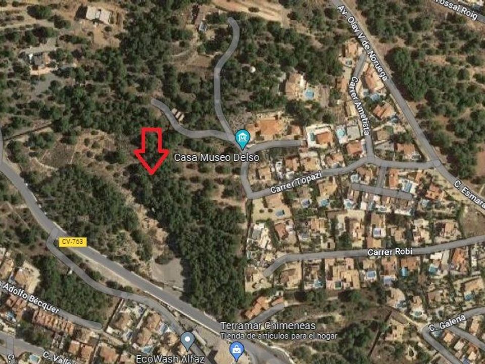 Helårsgrund i Alfaz del Pi, Alicante - foto 2