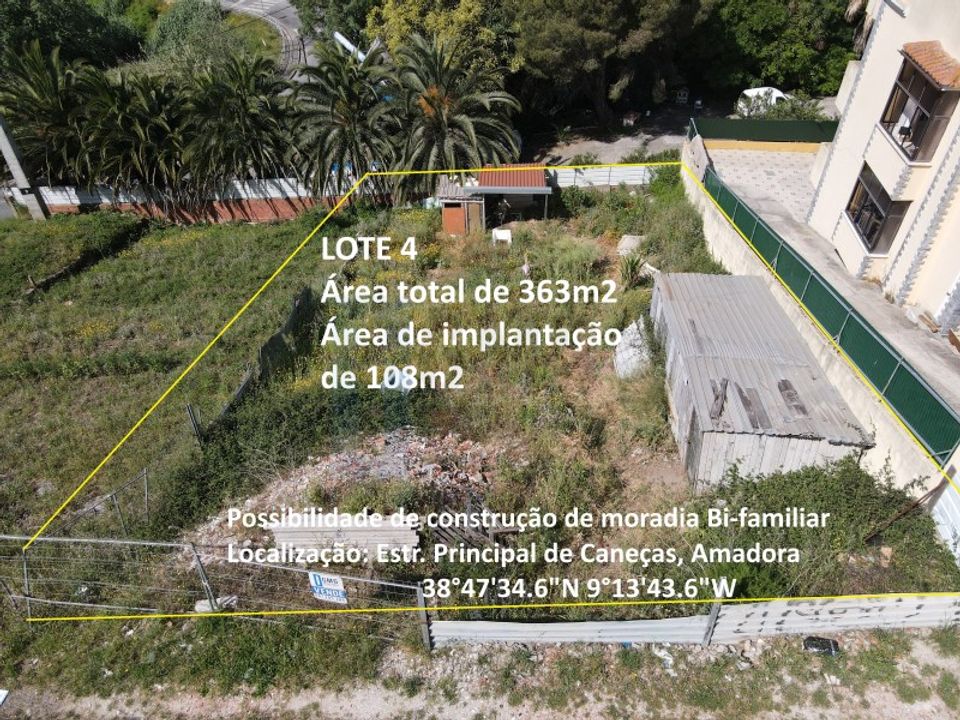 Helårsgrund i Amadora, Lisbon - foto 1