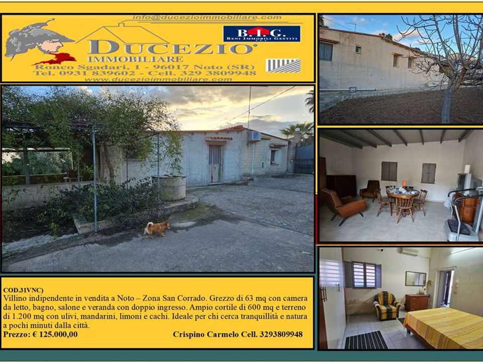 Villa i Noto, Siracusa - foto 1