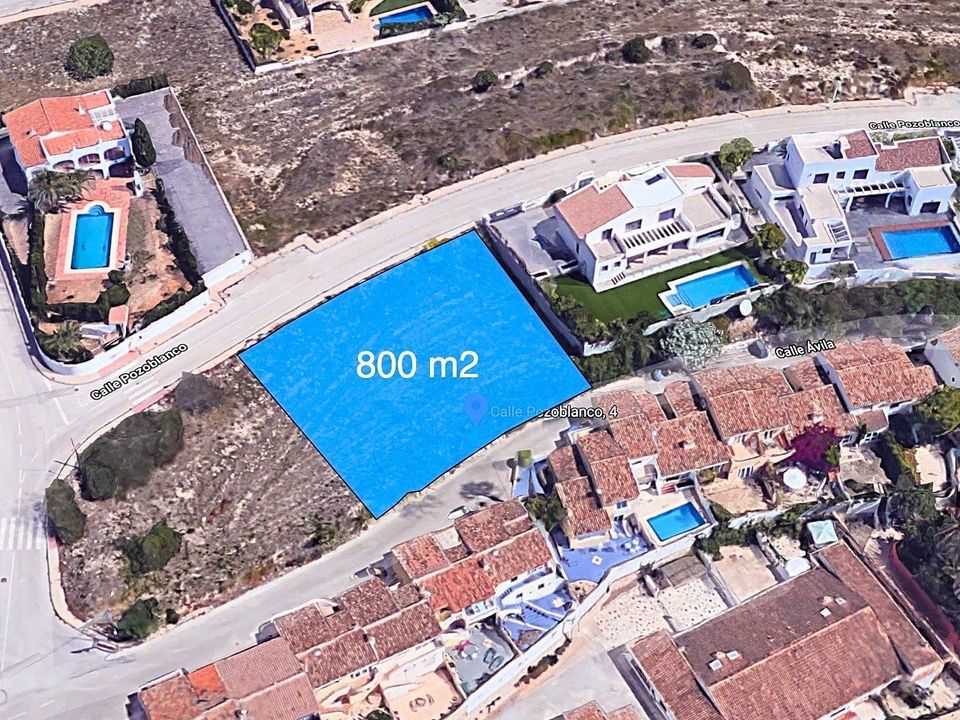 Helårsgrund i Moraira, Alicante - foto 1