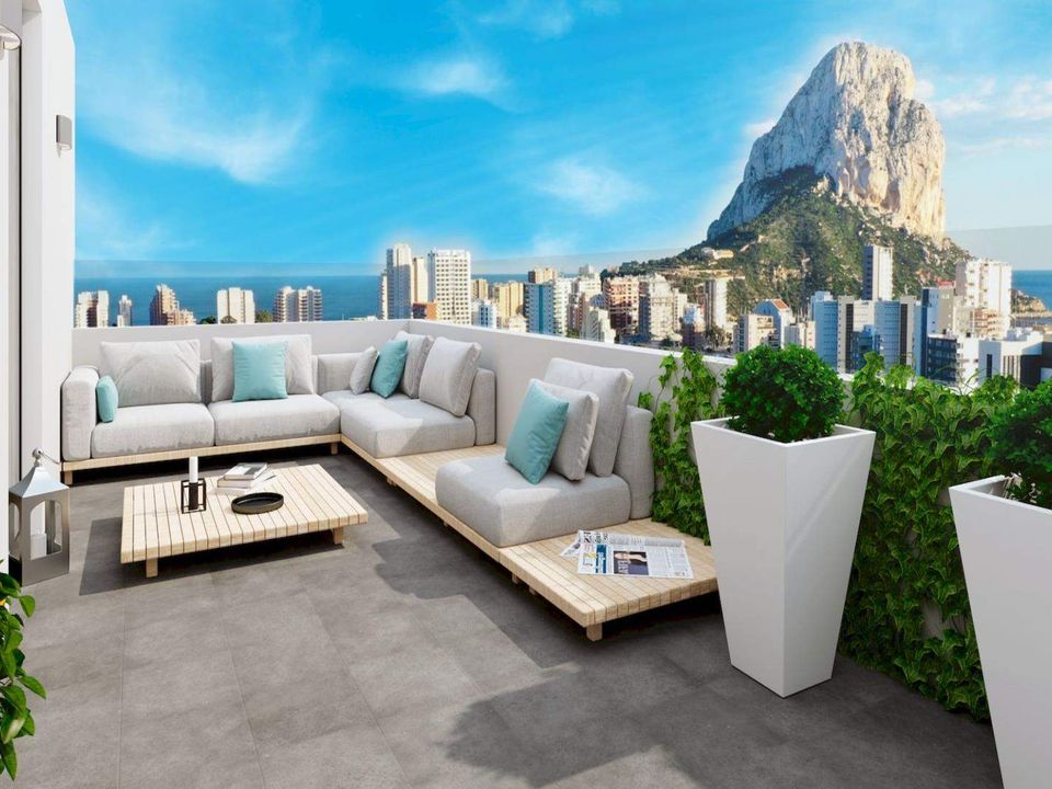 Penthouse i Calpe, Alicante - foto 1