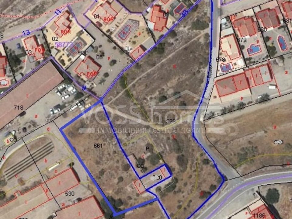 Helårsgrund i Huercal-Overa, Almeria - foto 1
