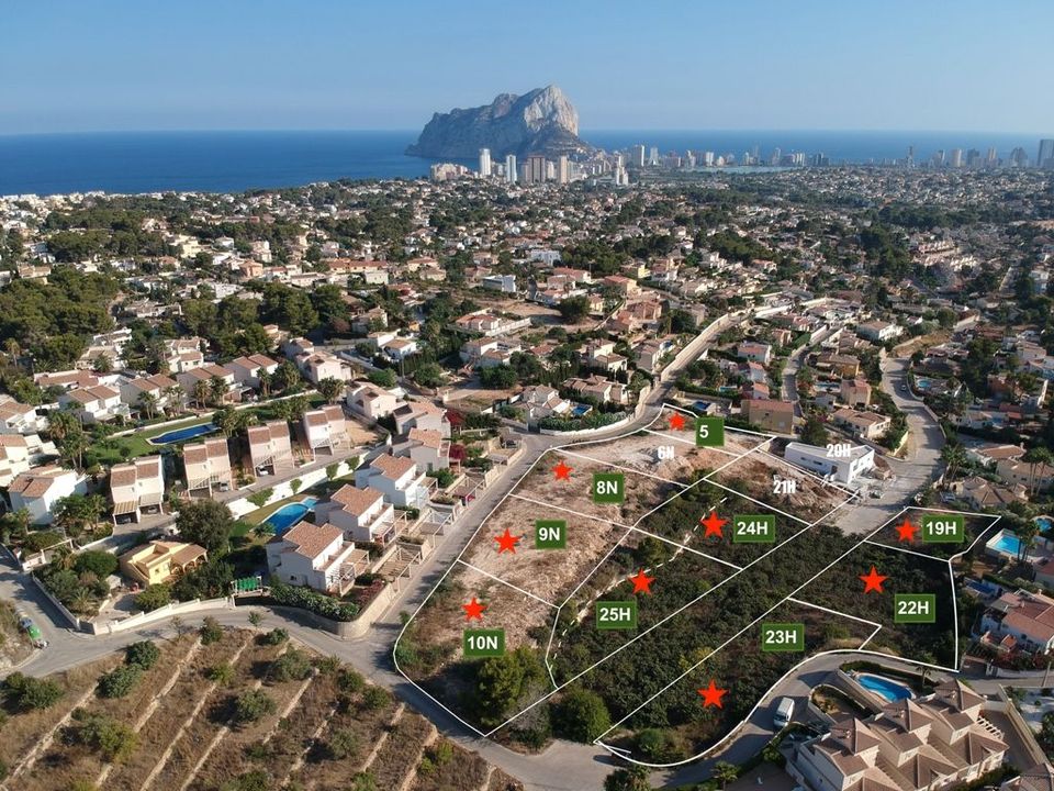 Helårsgrund i Calpe, Alicante - foto 3