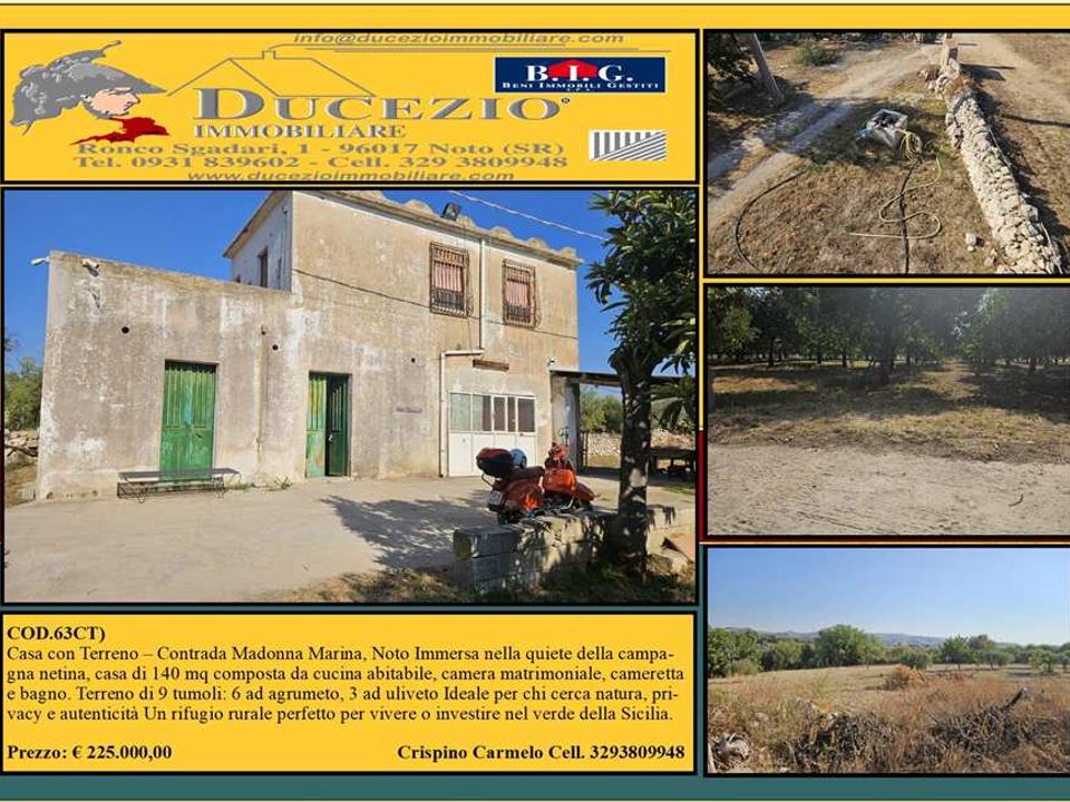 Villa i Noto, Siracusa - foto 1