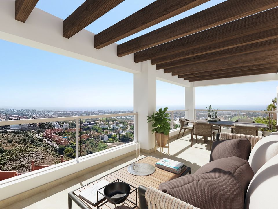 Penthouse i Benahavis, Malaga - foto 1