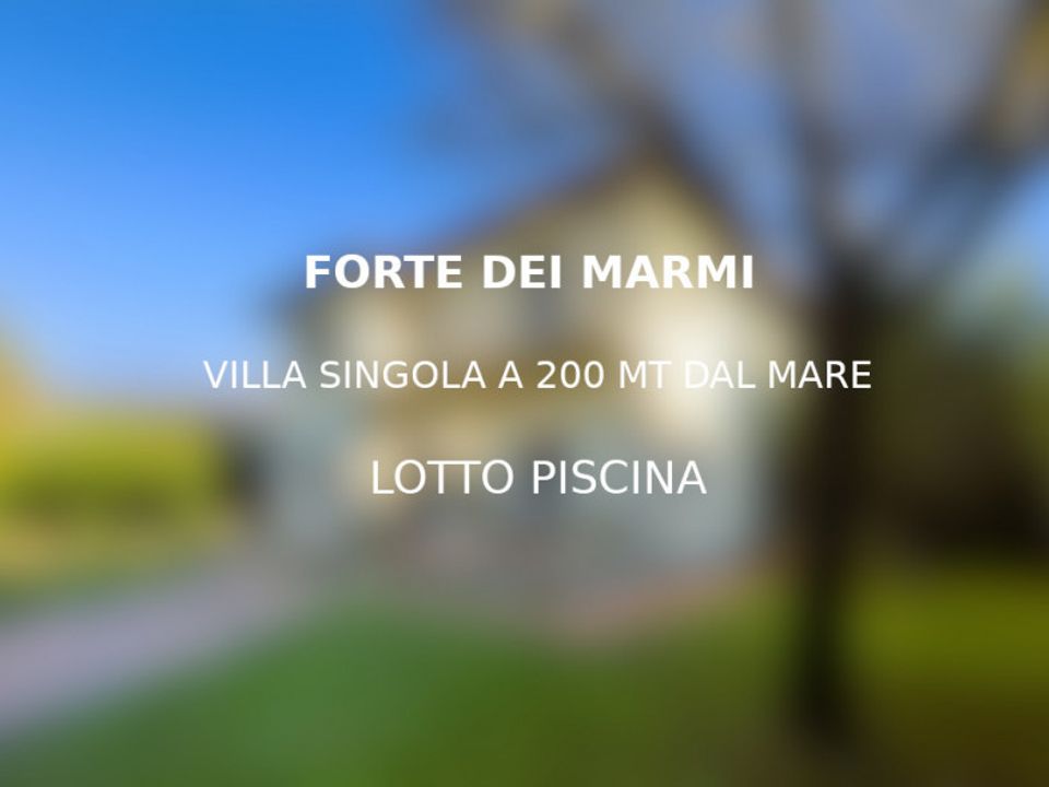 Villa i Forte dei Marmi, Lucca - foto 1