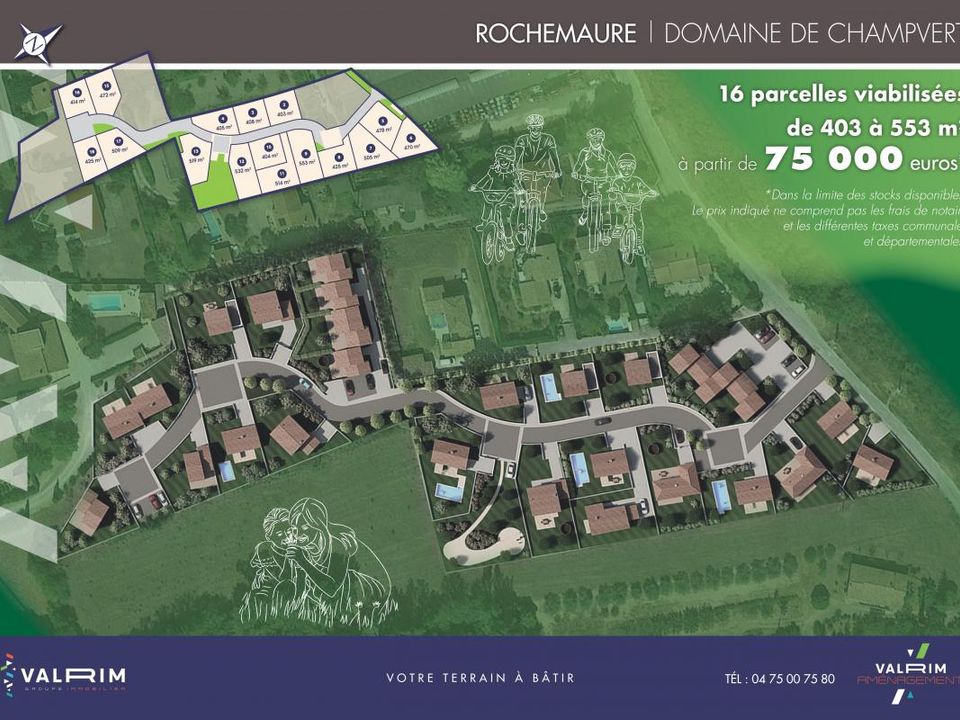 Grond in Rochemaure, Ardeche - foto 3