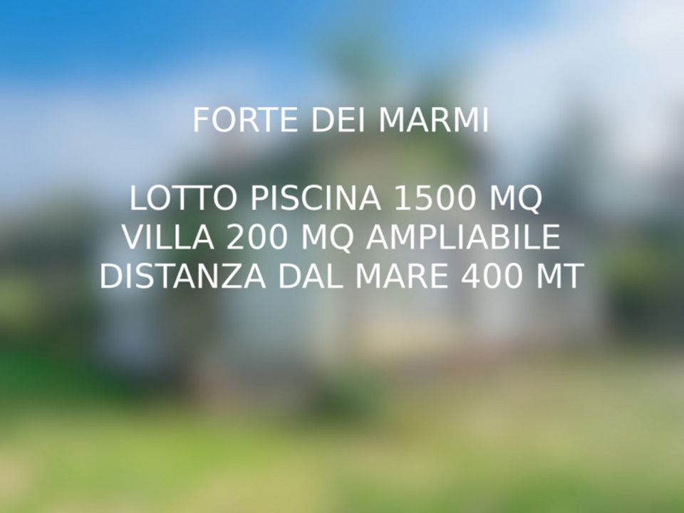 Villa i Forte dei Marmi, Lucca - bilde 1