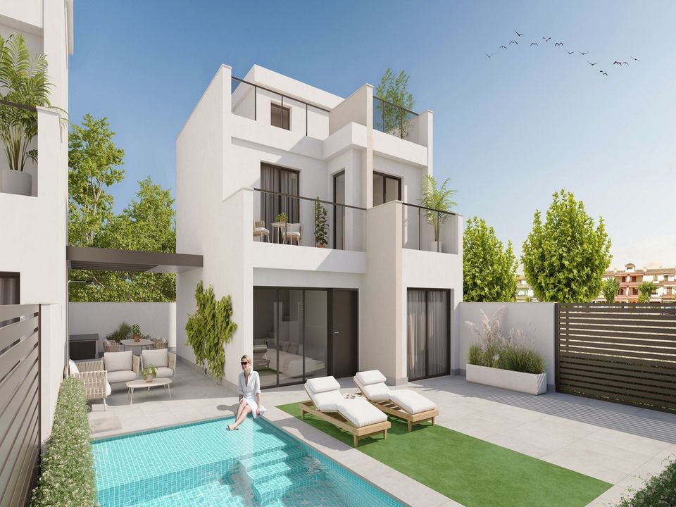 Villa i Los Alcazares, Murcia - foto 1