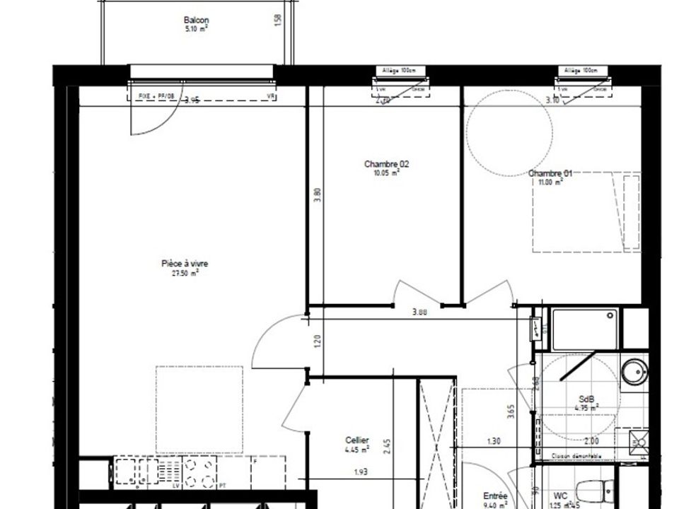 Appartement - Hem, Nord - photo 2