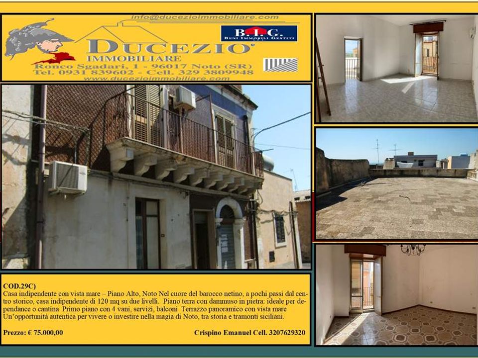 Villa i Noto, Siracusa - foto 1