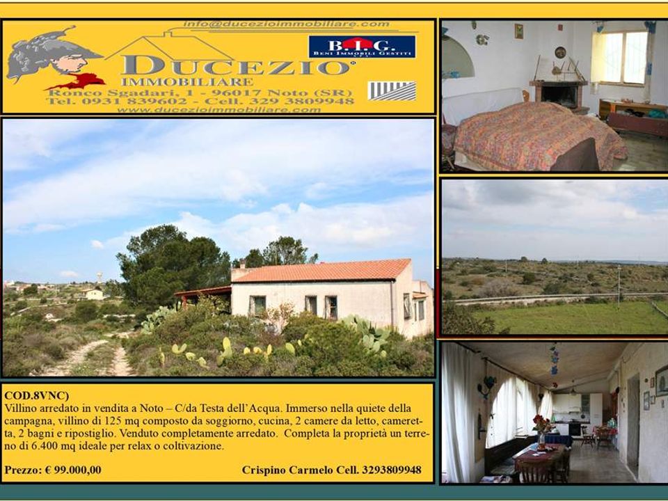 Villa i Noto, Siracusa - foto 1